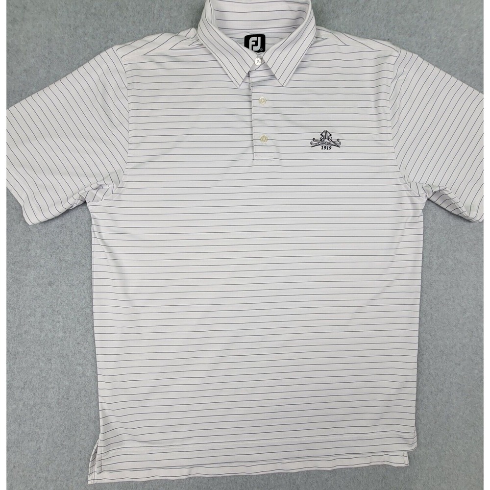 Foot Joy Polo‎ Shirt Striped Large